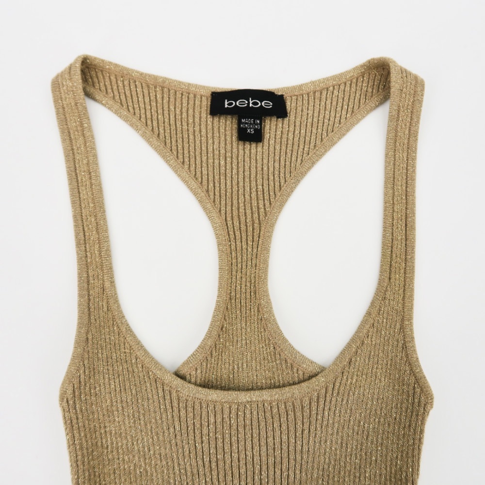 Bebe Racerback Tank - Picture 2 of 3